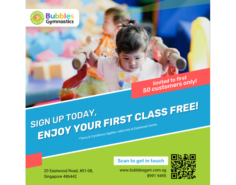 Sign Up Today, Enjoy Your First Class FREE!