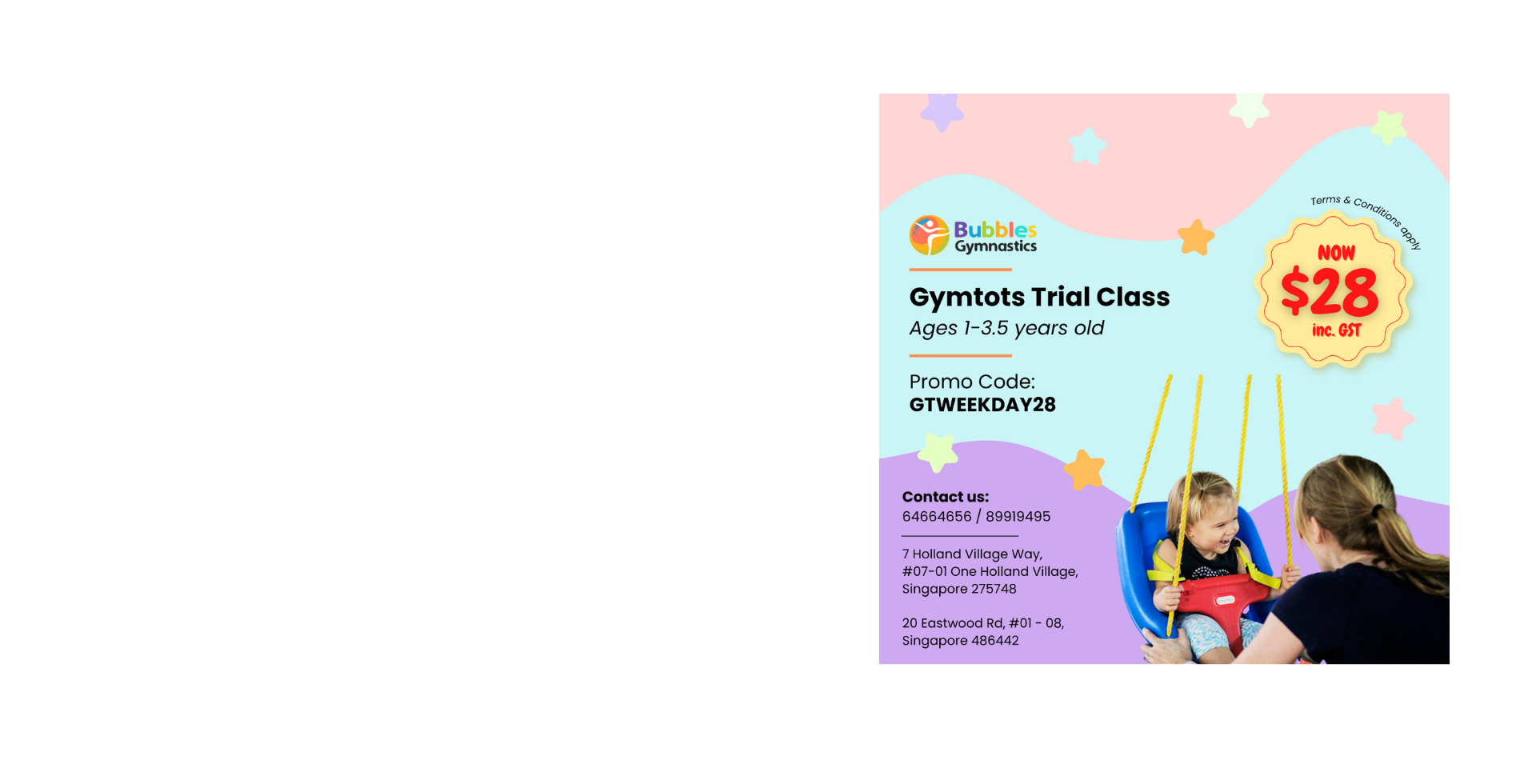 Special Weekday Promo: Only $28